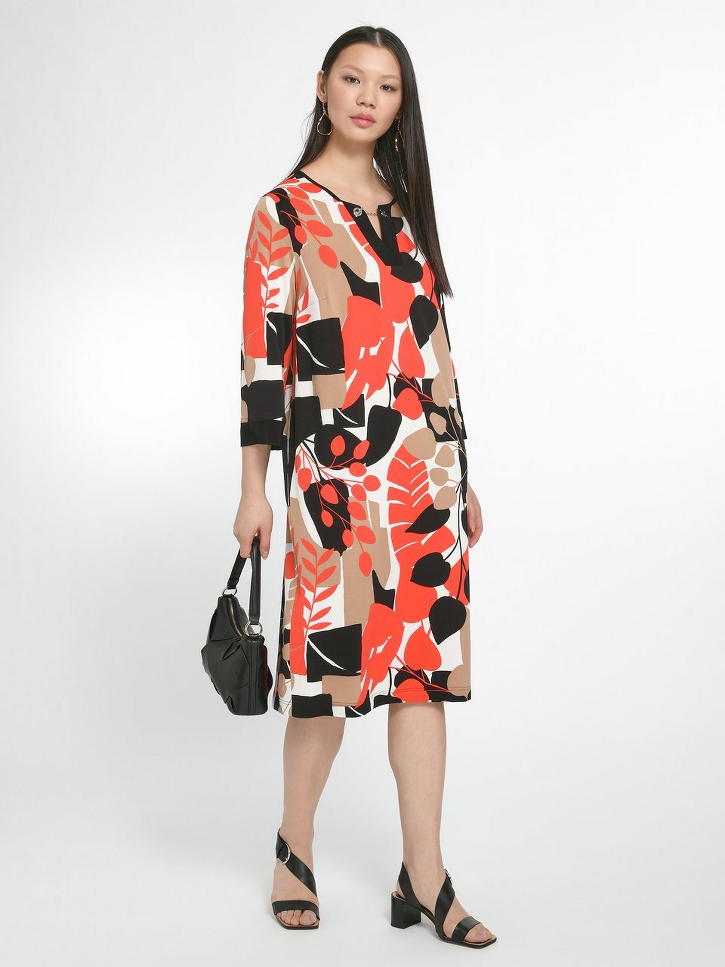Kleid mit 3/4-Arm