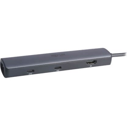 Eaton U442-DOCK40-6 hub & concentrateur USB Type-C Gris