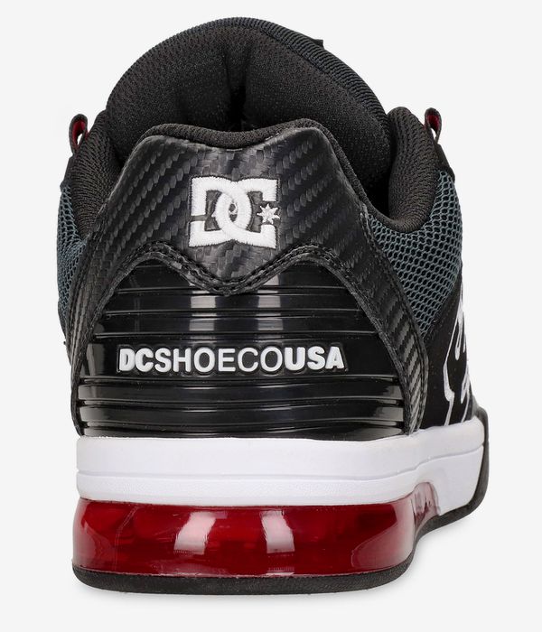 DC Versatile Schuh (black white athletic red)