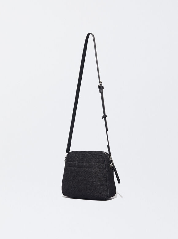Bolsa tote com bolso removível - Preta