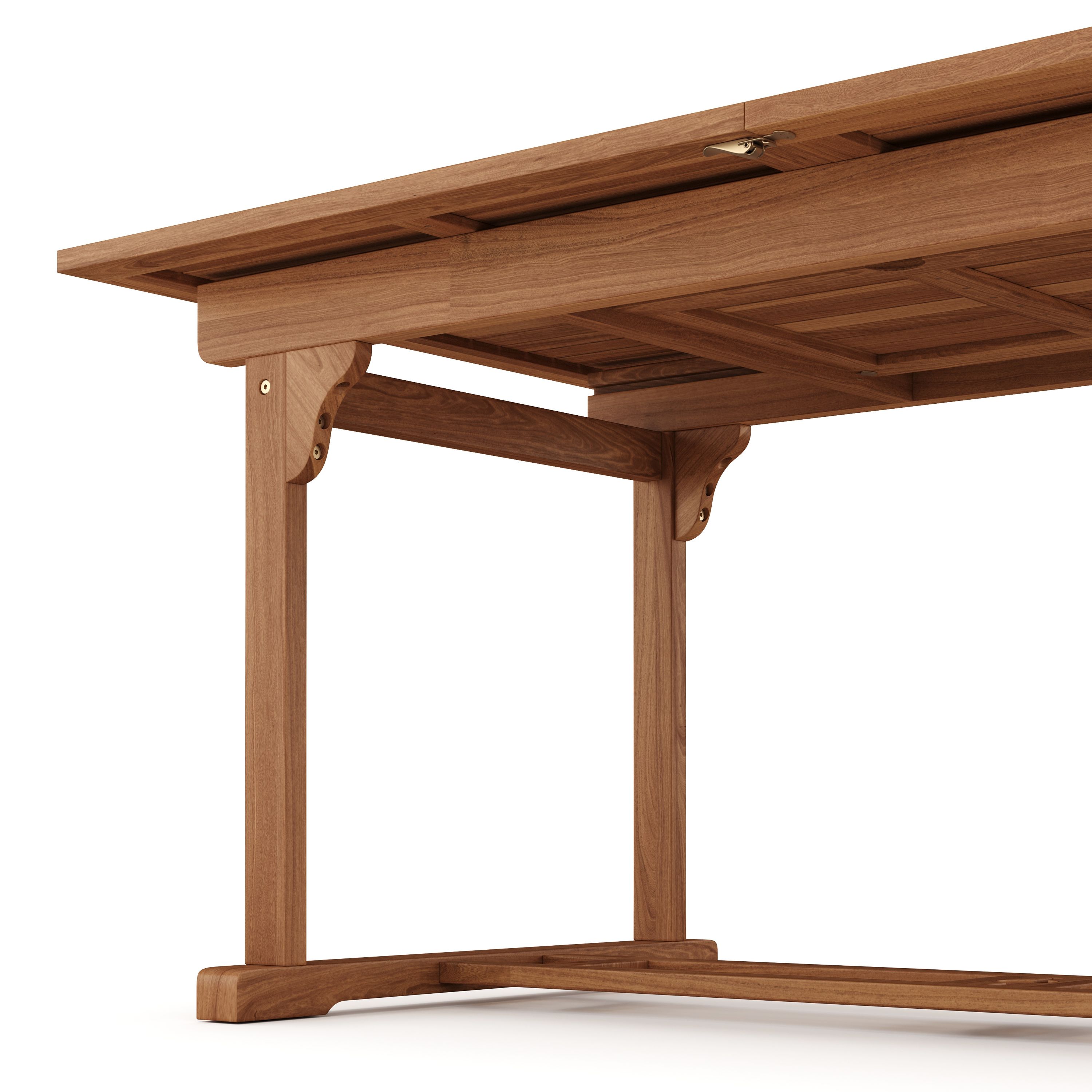 Gartentisch Holz ausziehbar MIRANDELA 160/220 x 90 cm