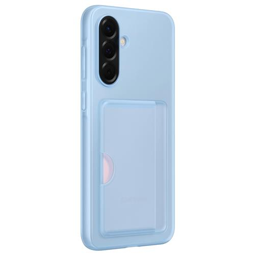 Galaxy A56 Silikon Backcover Card Slot (EF-OA566TLEGWW) - Blau
