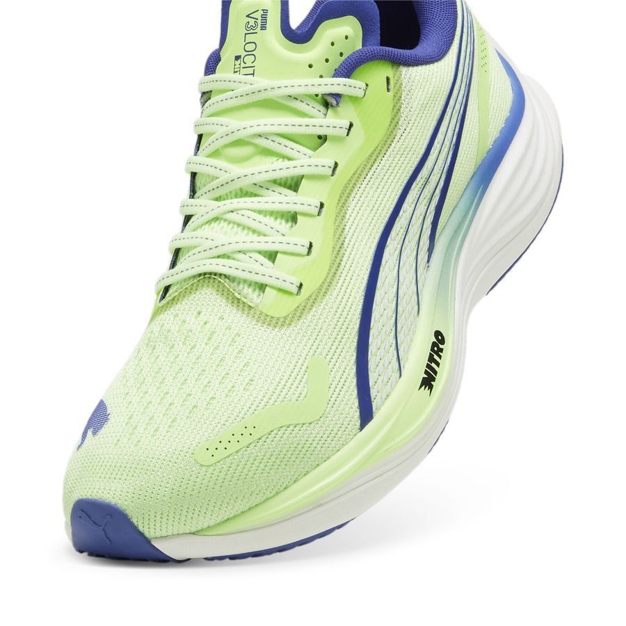 PUMA Velocity Nitro 3 Chaussures de Running - Vert/Bleu