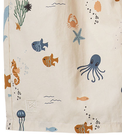 Liewood Bådeshorts - Duke - UV40+ - Sea Creature/Sandy