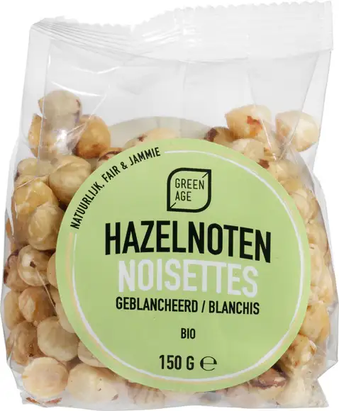 Geblancheerde hazelnoten