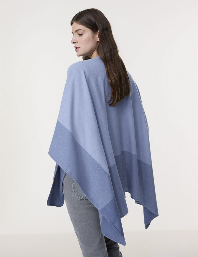 Gerry Weber CAPE / PONCHO JERSEY Blue/grey patch