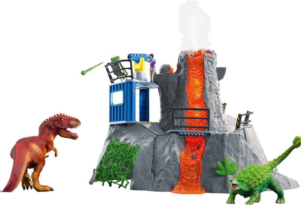 schleich® 42564 Dinosaurs Große Vulkan-Expedition
