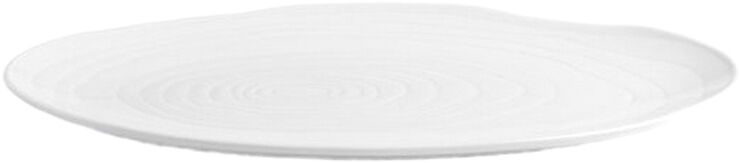 Pillivuyt Boulogne tallerken oval, hvid L18cm Hvid