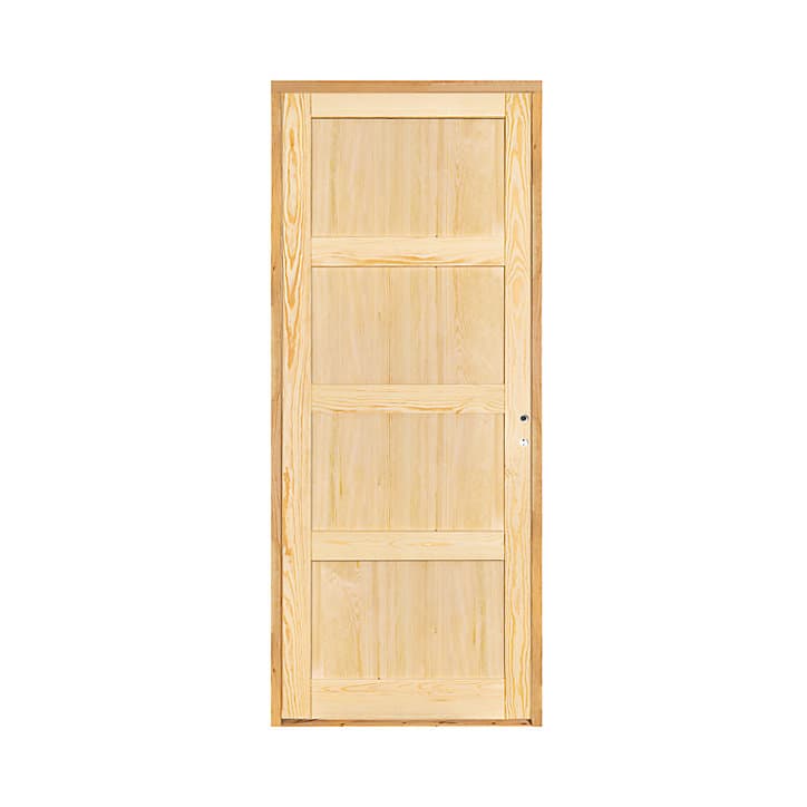 Bloc-porte Connemara pin H.204 x l.73 cm, poussant gauche
