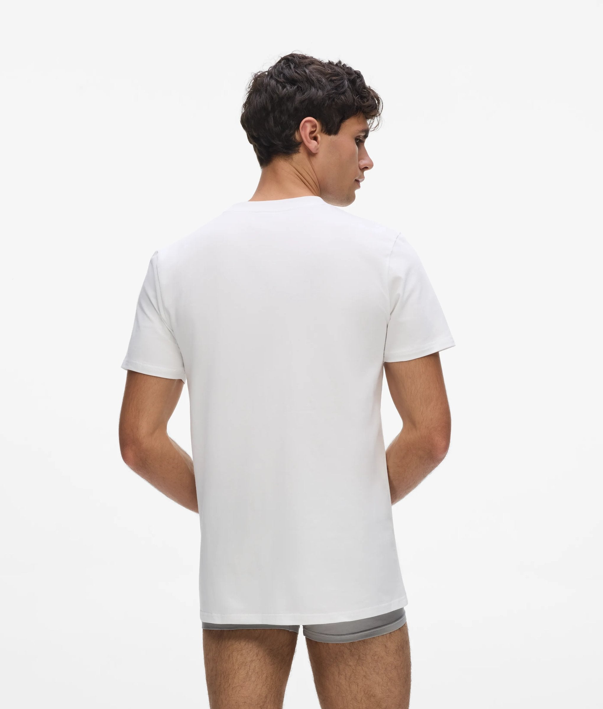 T-shirt met logo – 2 stuks