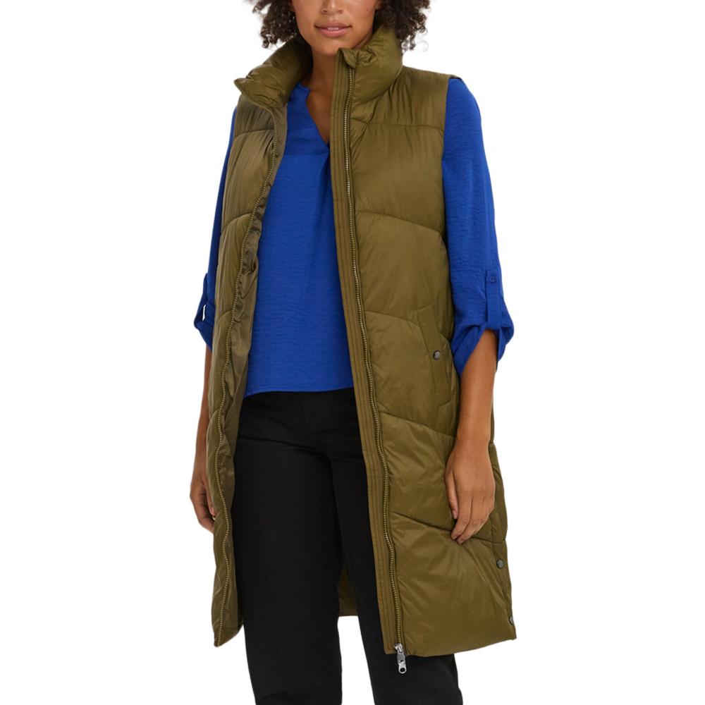 Vero Moda Doudoune sans manches Kaki Femme Vero Moda Psala
