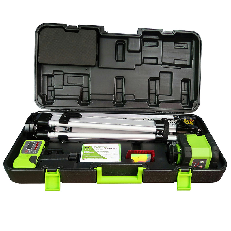 Imex E60 rotatielaser set Rood
