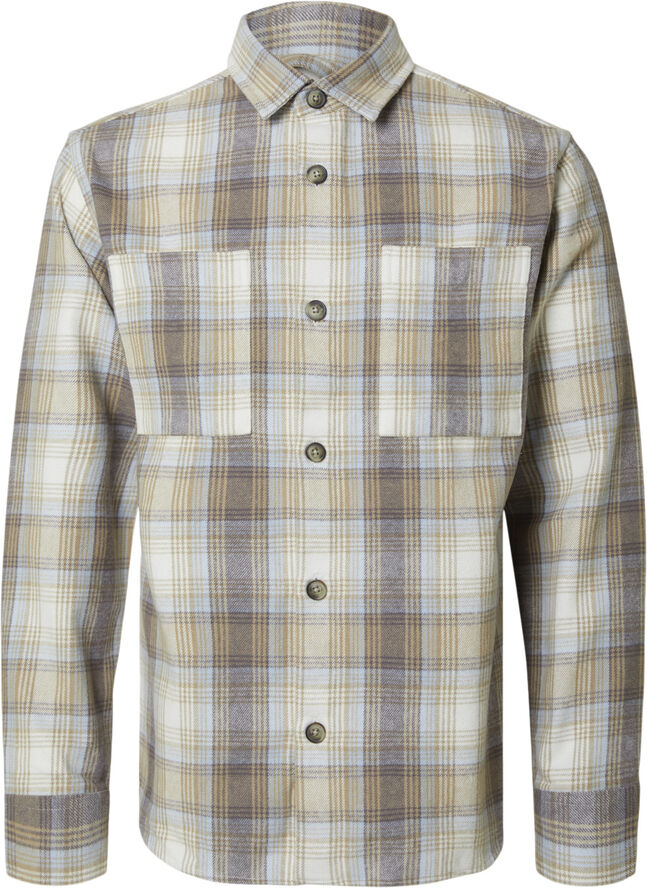 Selected Homme SLHREG-HANK CHECK OVERSHIRT Starfish/checks