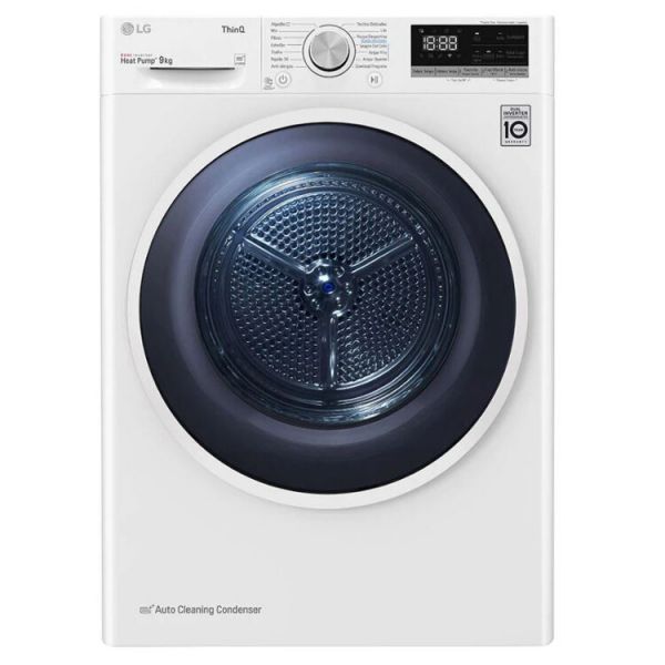 Máquina de Secar Roupa LG RH90V5AV6N 9Kg Classe A