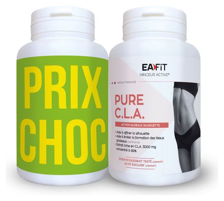 Lot de 2x Pure CLA - 90 capsules 1 acheté 1 offert