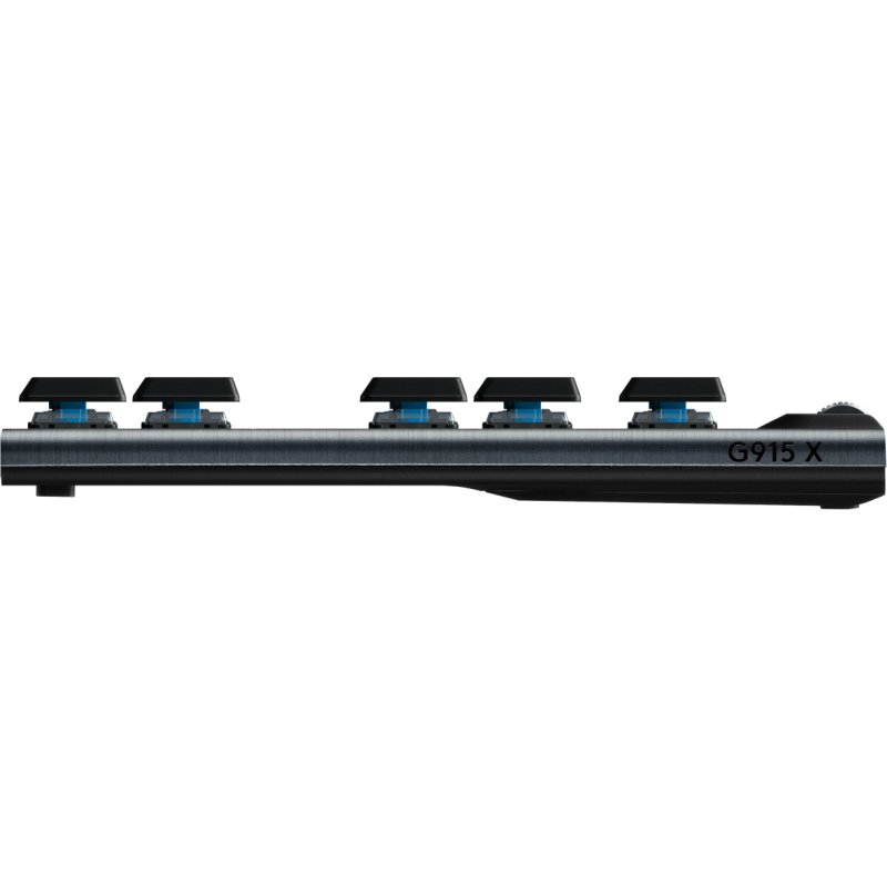 Logitech G G915 X LIGHTSPEED clavier Gaming USB + RF Wireless + Bluetooth AZERTY Français Noir