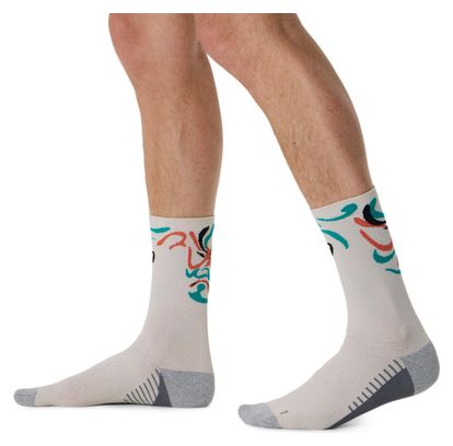 Chaussettes Asics Performance Run Crew Beige
