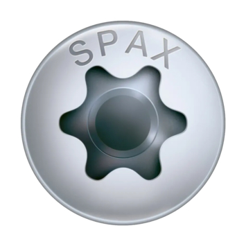 Spax schroef bolkop wirox 3,5x12 mm 100 stuks