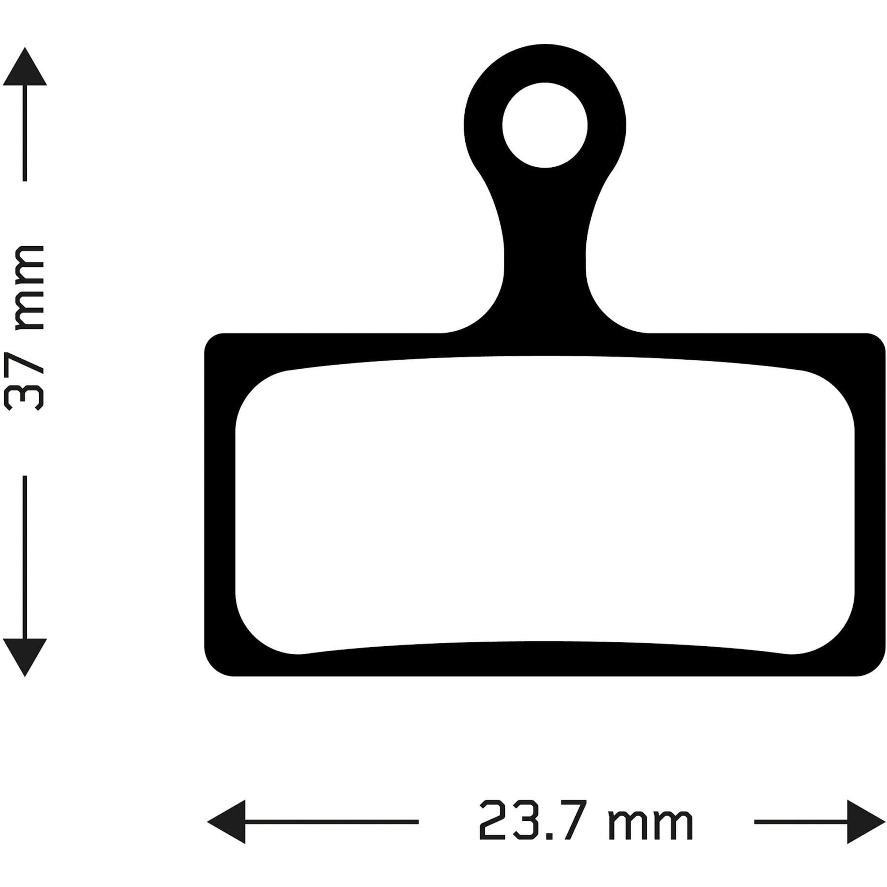 Aztec Organic Disc Brake Pads for Shimano Deore SLX XT XTR M8100 M8000