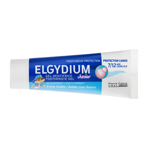 Dentifrice Enfant Junior Bubble 7/12 ans Elgydium - 50 ml