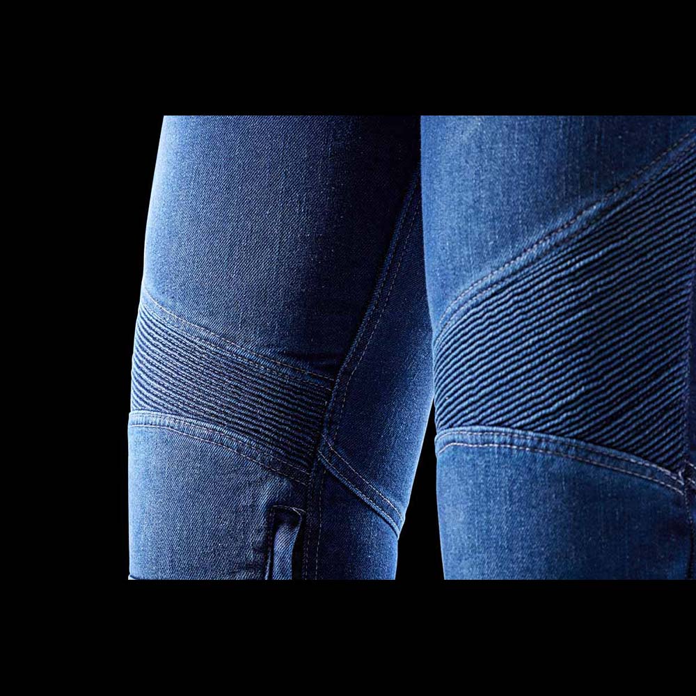 Furygan - Jean femme Purdey Evo Slim L30 Bleu