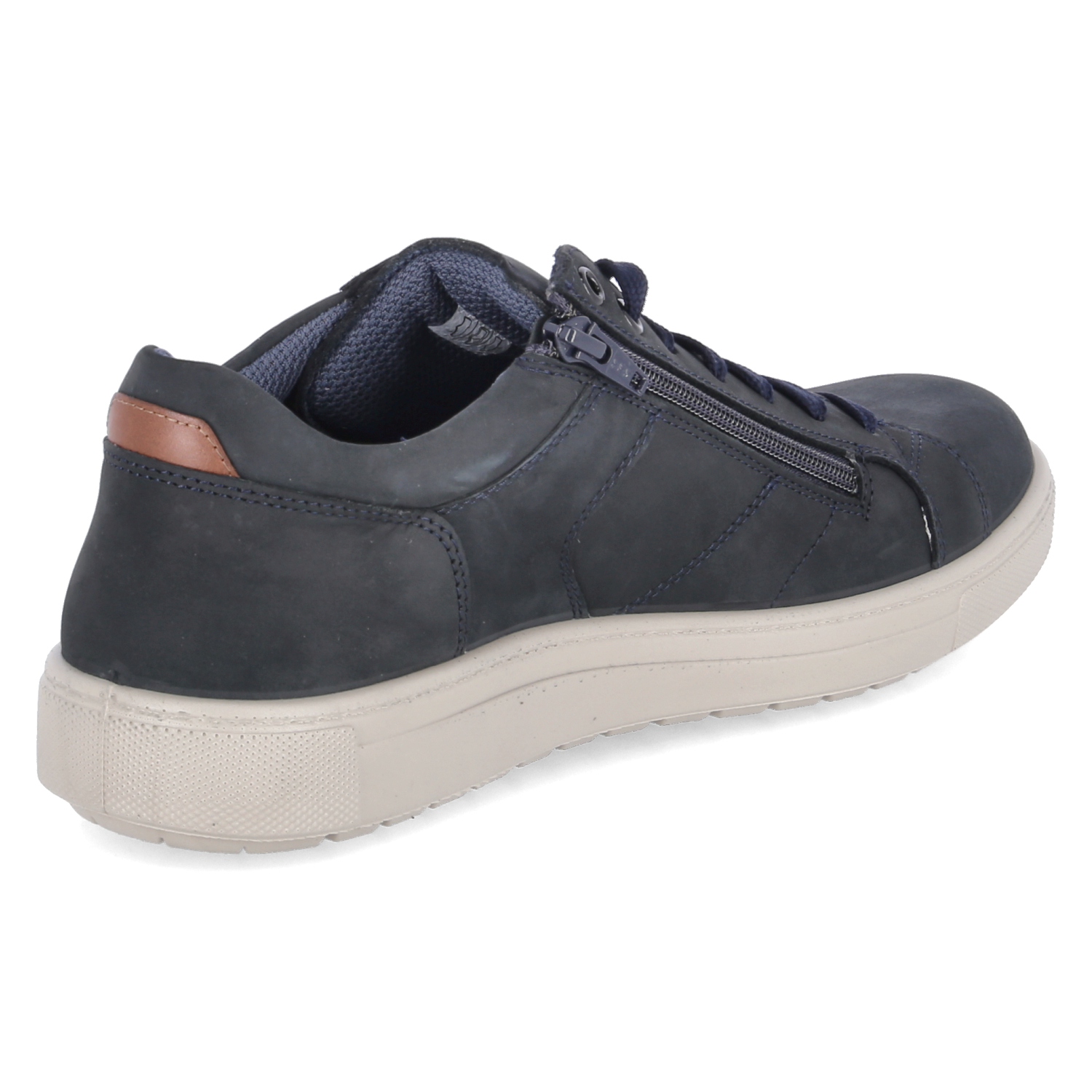 Jomos Halbschuhe - nachtblau/cognac