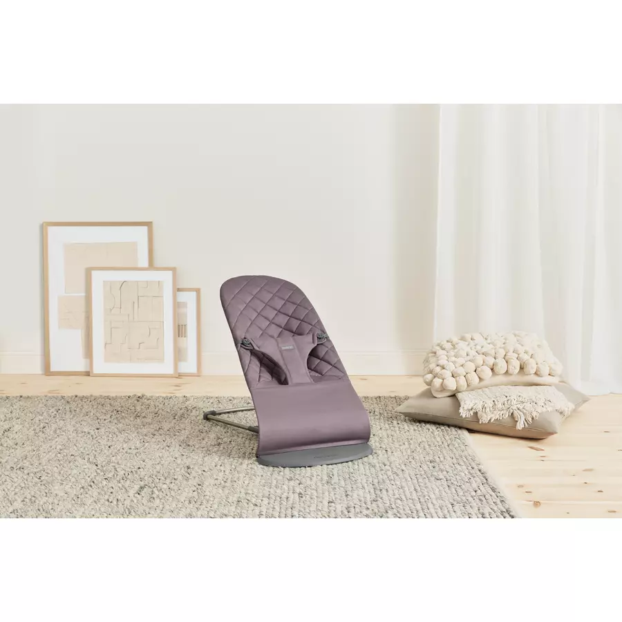 BABYBJÖRN Babywippe Bliss Cotton Dunkelviolett