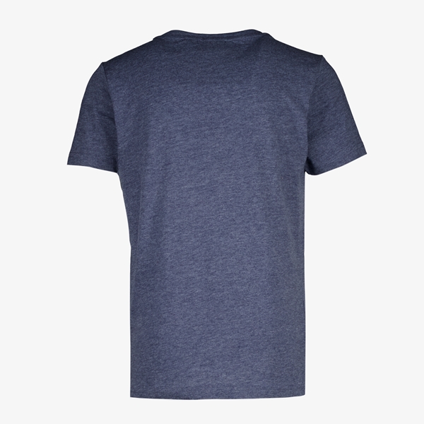 Unsigned kinder T-shirt blauw met opdruk