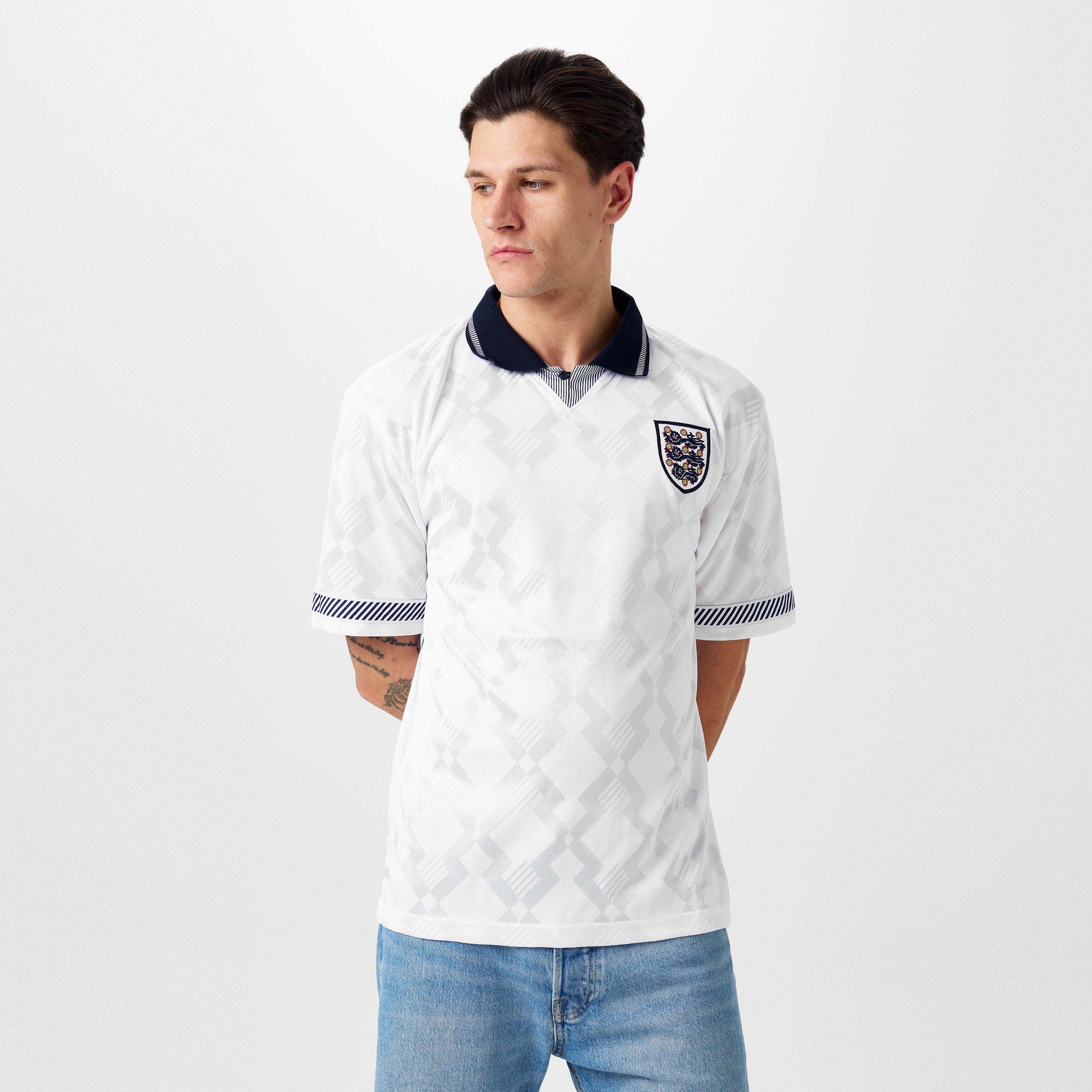 Score Draw England 1990 Home Shirt Adults