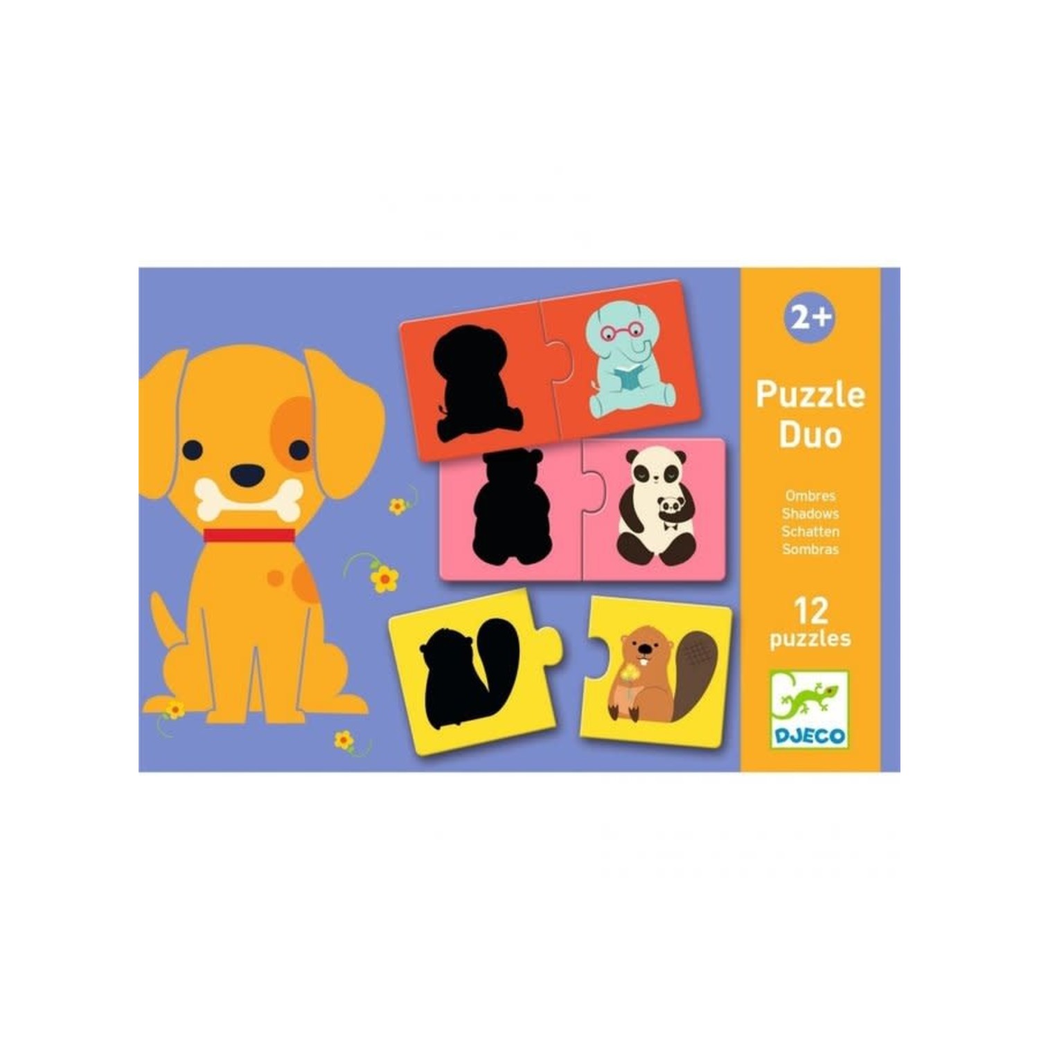 Djeco | Puzzel Duo | Schaduwen