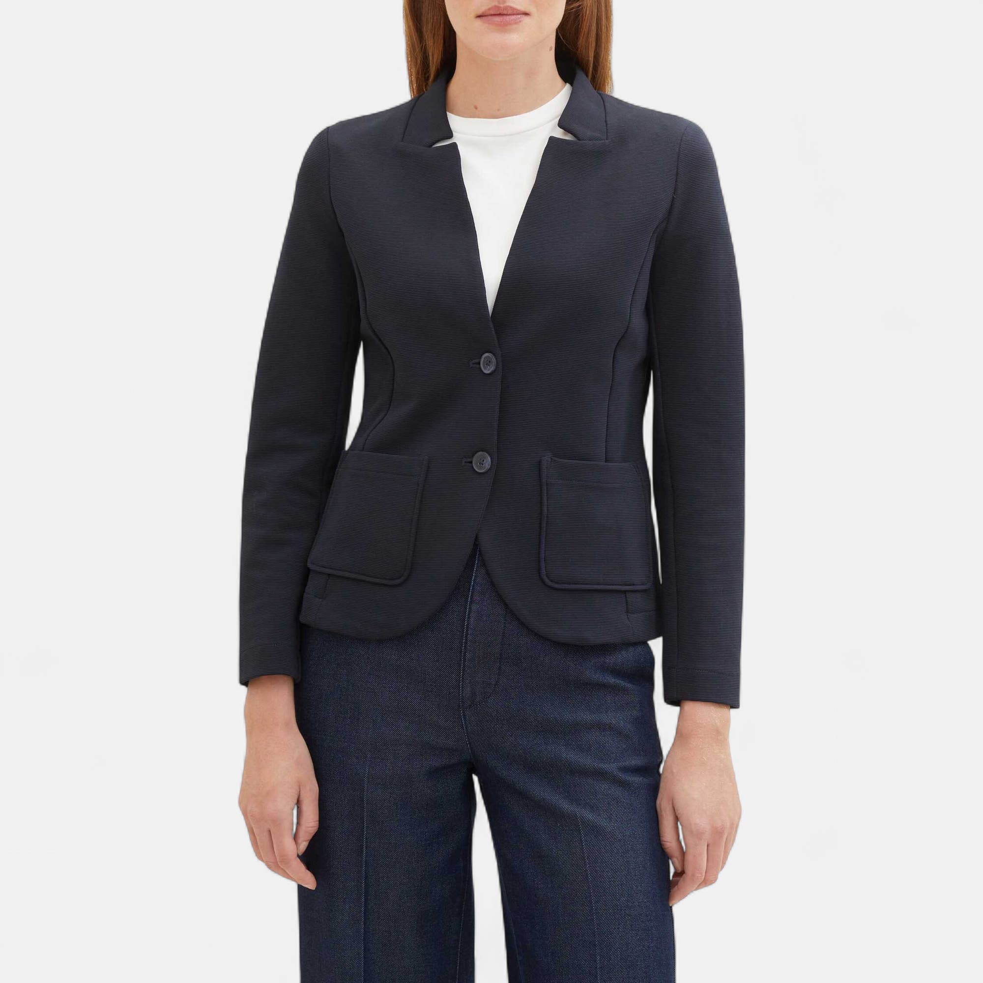 Veste Femme bleu marine