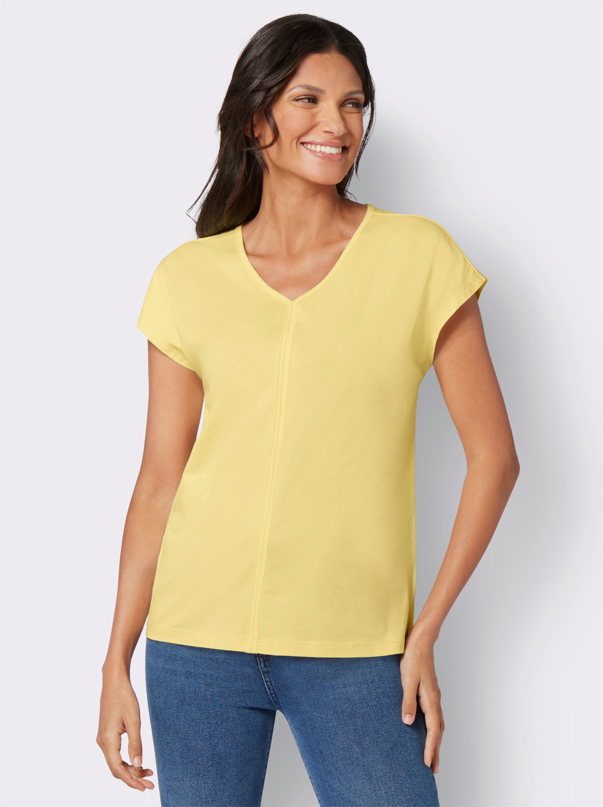 V-Shirt in aktuellen Farben