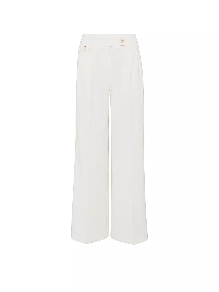 OPUS Marlenehose MARZENA ASYMMETRIC creme