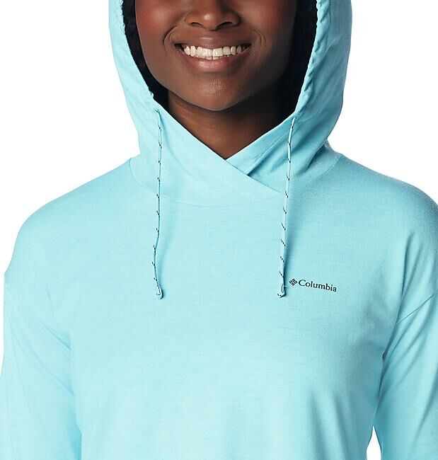 COLUMBIA - T-SHIRT ML UV SUN TRECK EU HOODED PULLOVER W