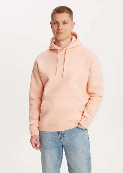 Brushed hoodie rood (PEACH)
