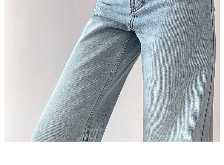Shira - Losse jeans met wijde pijpen