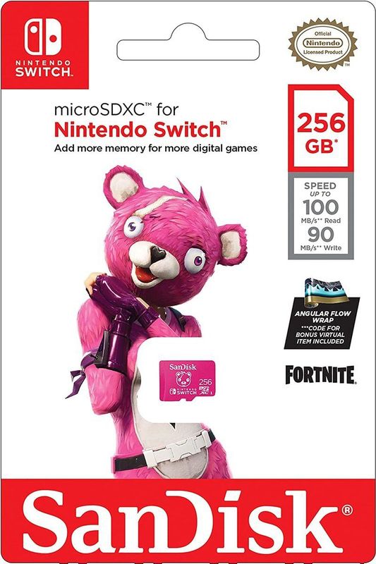 SanDisk Nintendo Switch - Micro SDXC - 256GB