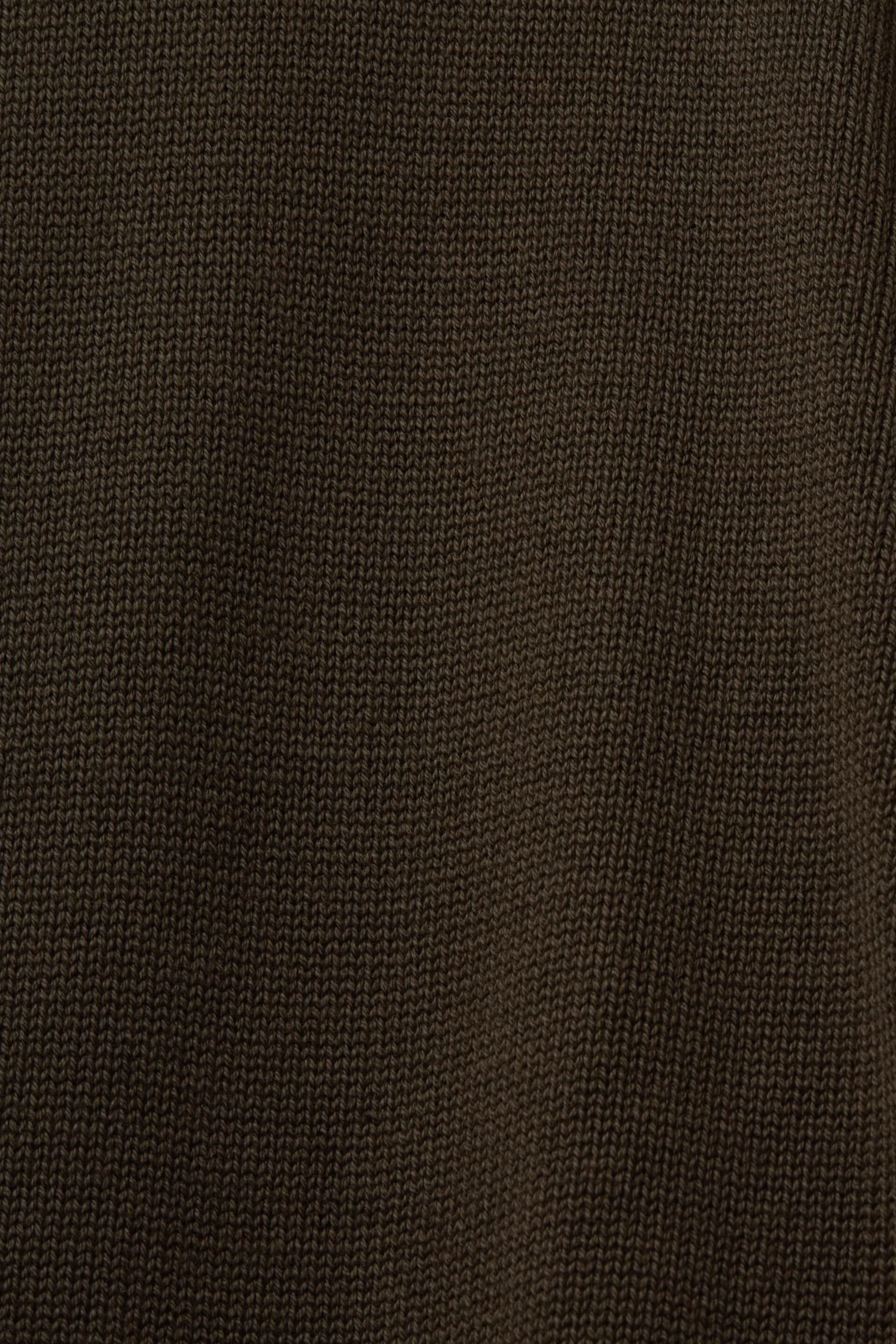 Sweat-shirt en coton à encolure ronde