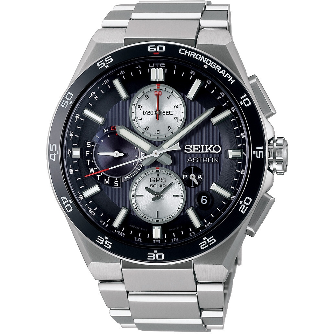 Seiko Astron 5X GPS Solar Dual Time Chronograph