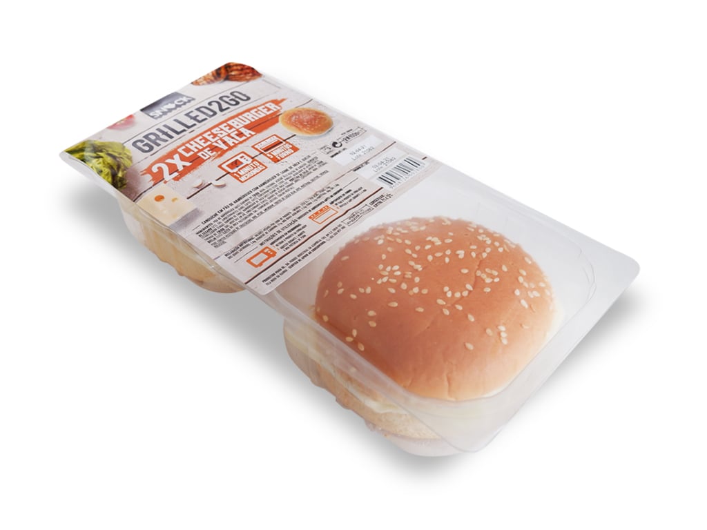 CHEESEBURGUER CARNE DE VACA SNOCK 2X100G
