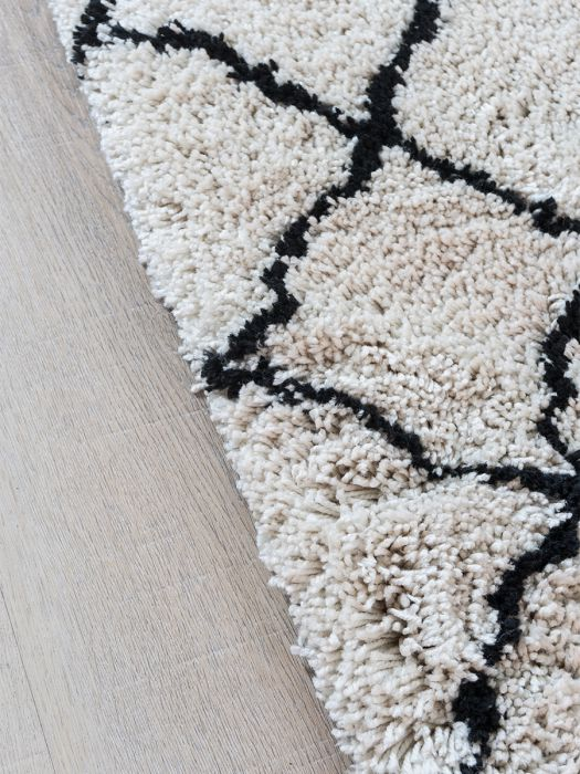 Vloerkleed Jim Cream 160 x 230 cm