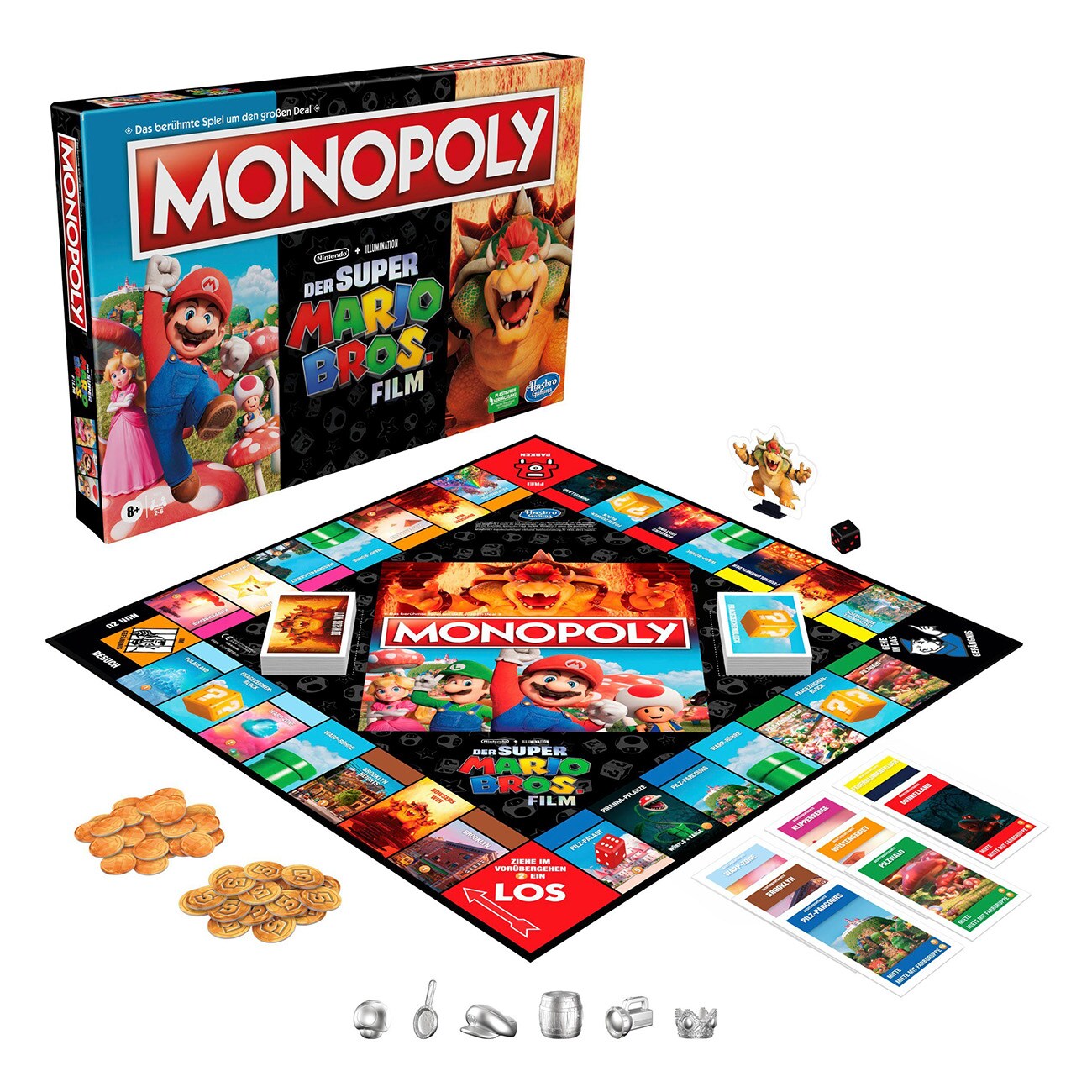 Hasbro Monopoly Super Mario Movie Mehrfarbig Spiel
