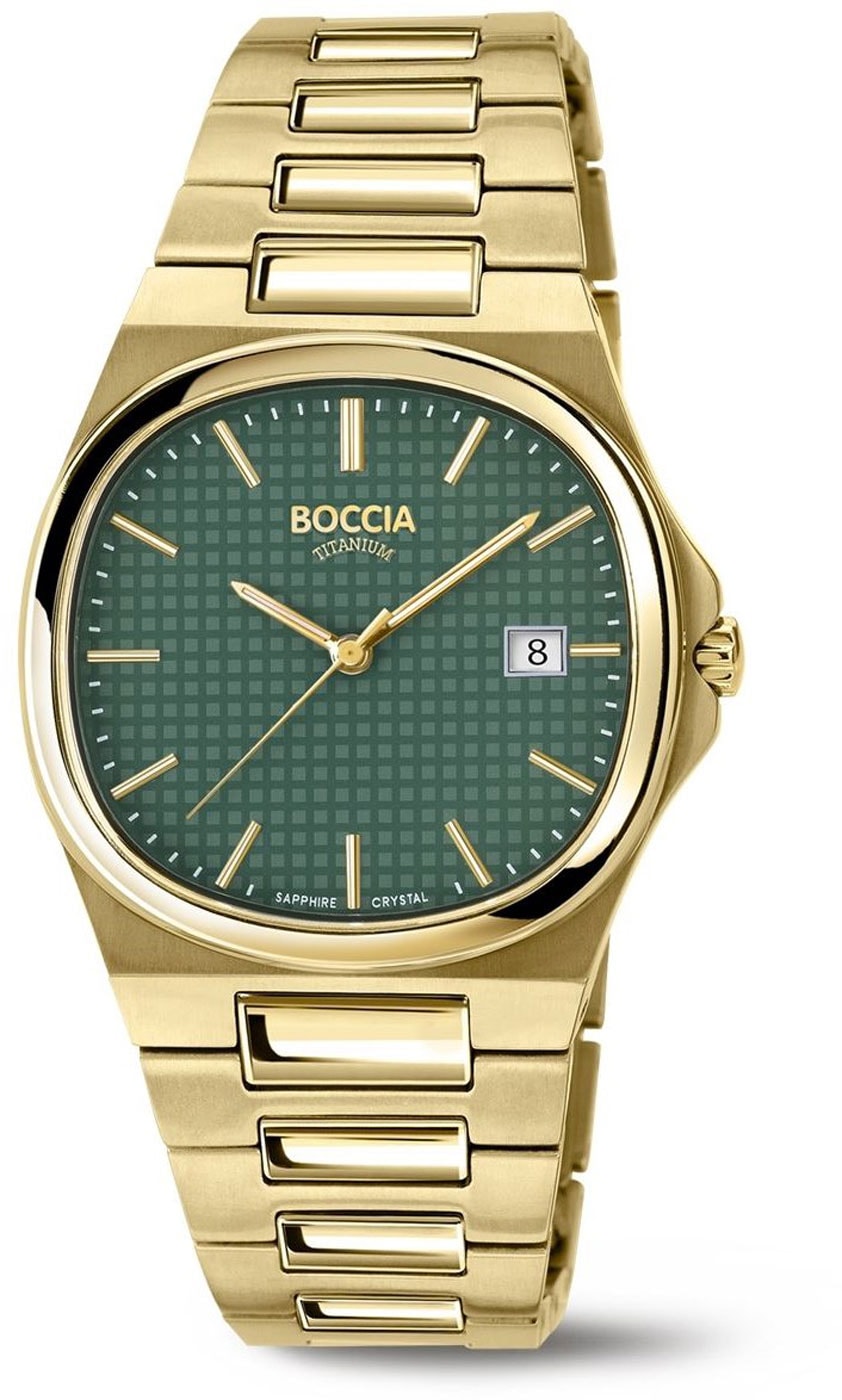 Boccia Herrenarmbanduhr 3657-05 - 37 mm