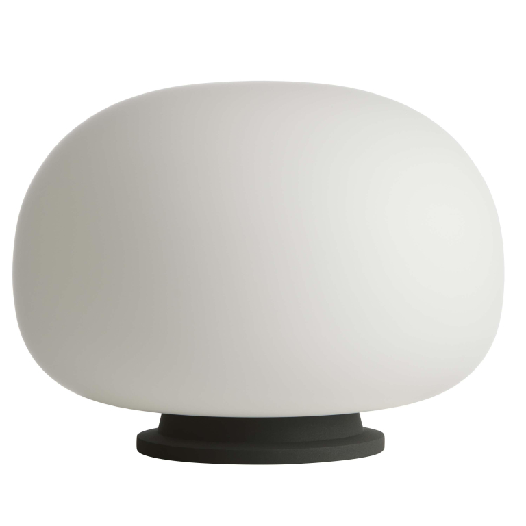 Frandsen Supernate tafellamp Ø38 opal white/black