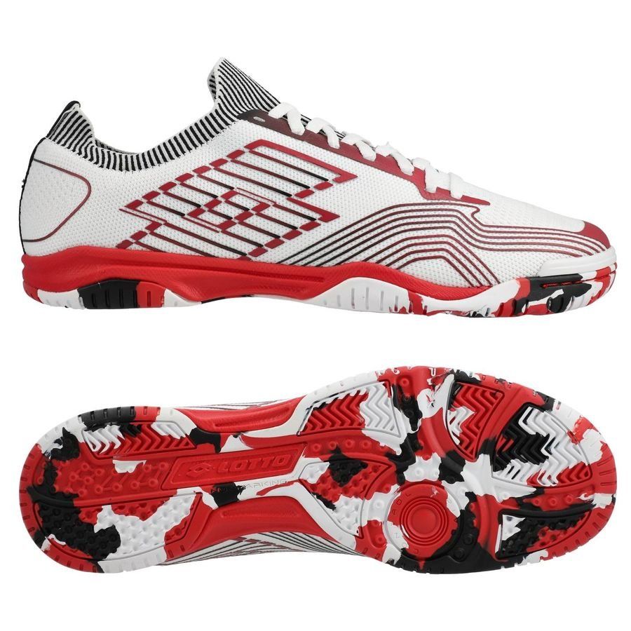 Lotto Tacto 250 ID - Blanc/Rouge/Noir