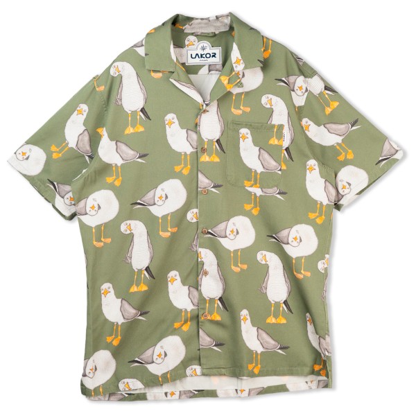 LAKOR - Flipping The Bird Short Sleeve Shirt - Chemise