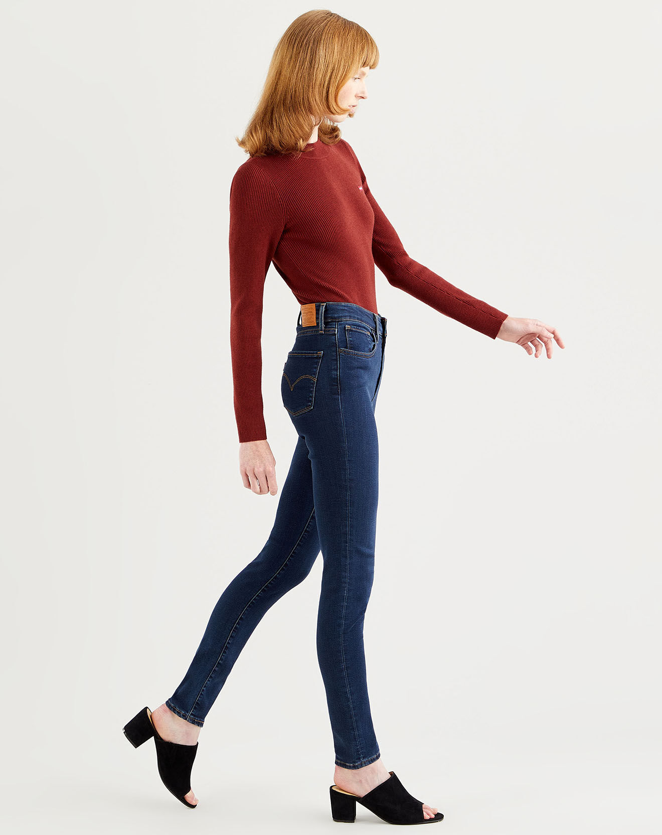 Levi's® Jean 721 High-Rise Skinny sculpt Santiago bleu