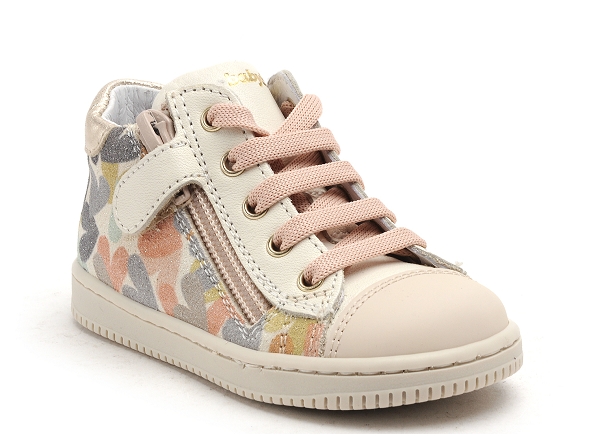 Babybotte boots bottine bebe francine zip beige