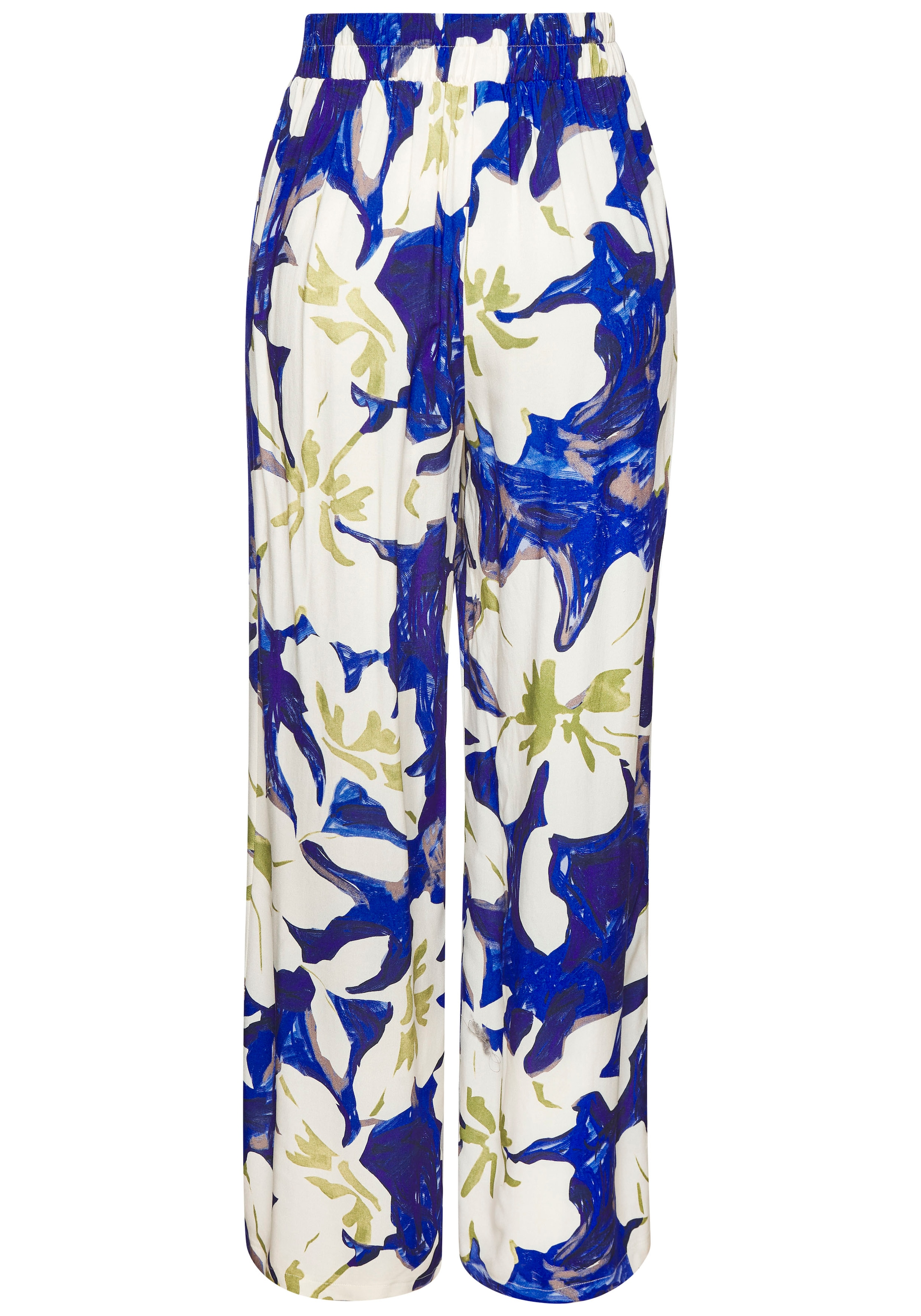 Vivance Palazzohose  mit grossem Blumendruck