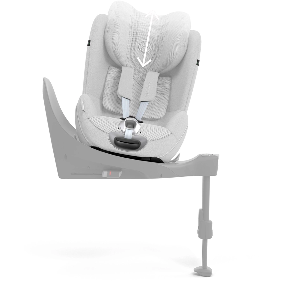 cybex PLATINUM Kindersitz Sirona T I-Size Plus Platinum White